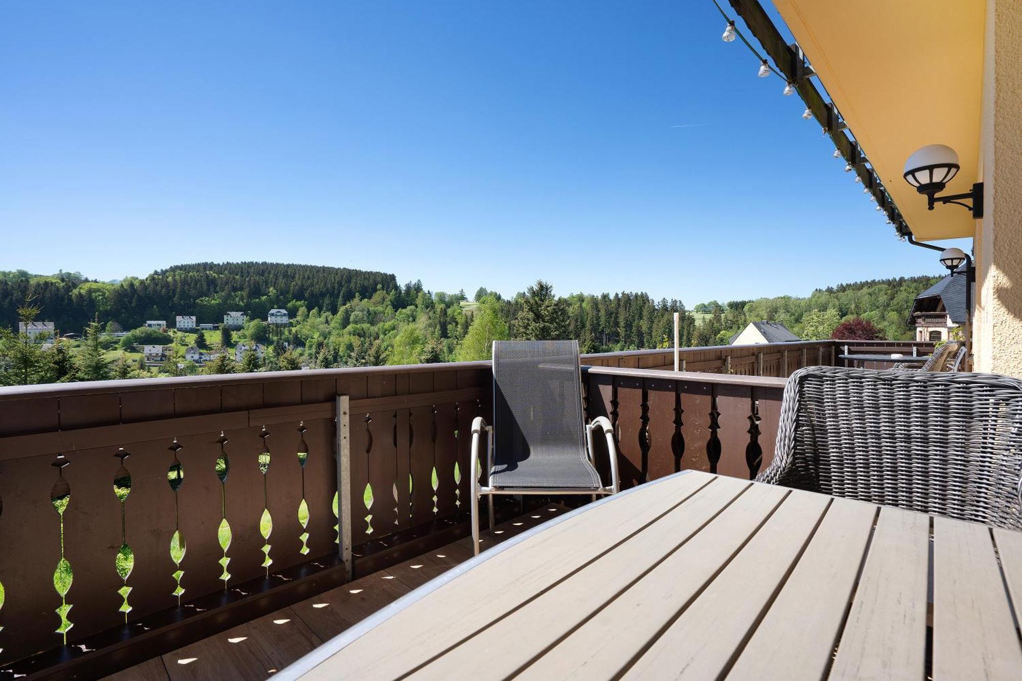 Pension Bergblick Marienberg Eksteriør billede
