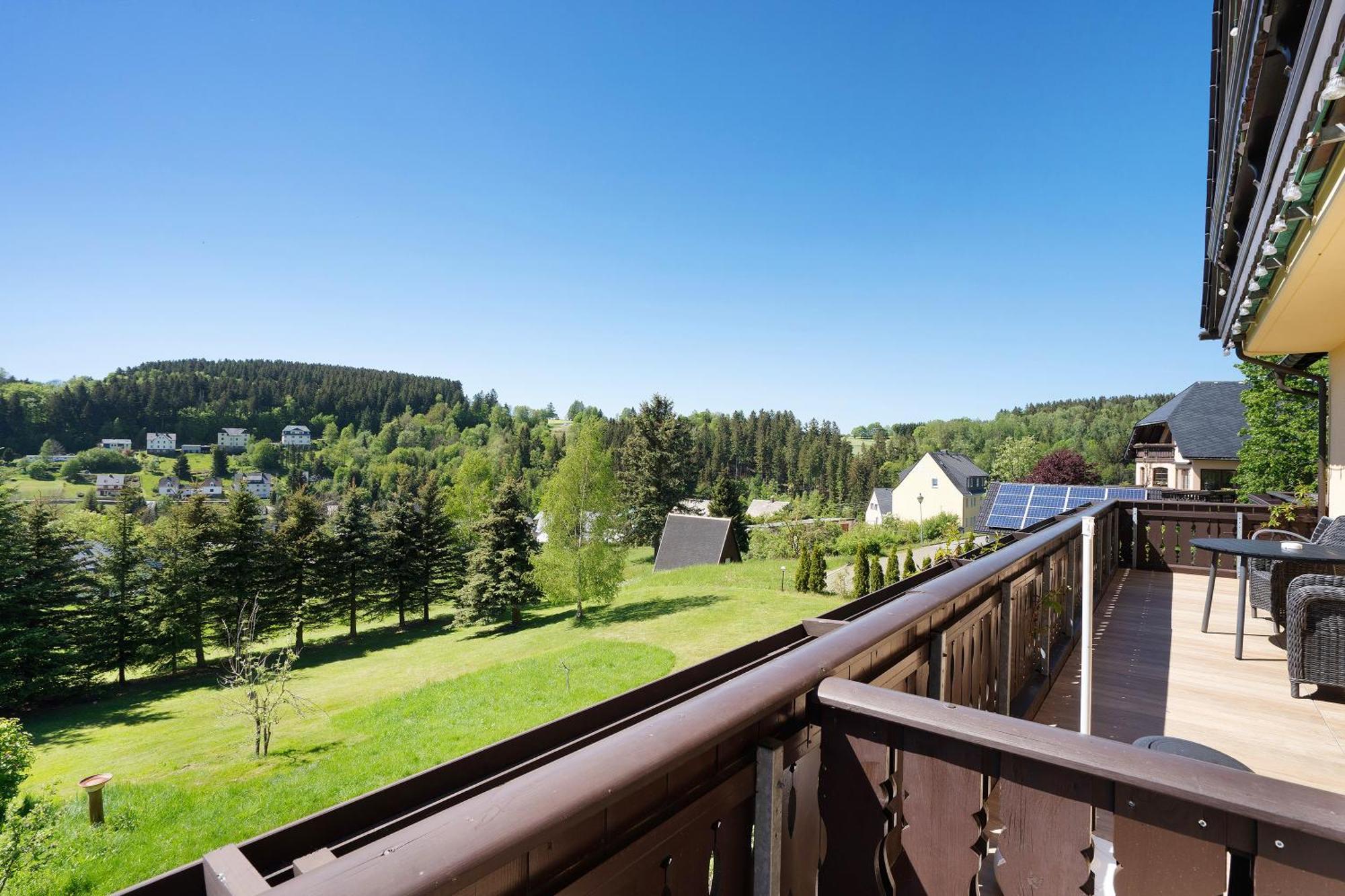 Pension Bergblick Marienberg Eksteriør billede
